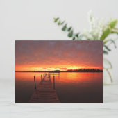 Water | Lake Minnetonka, Minnesota サンキューカード (スタンド正面)