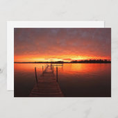 Water | Lake Minnetonka, Minnesota サンキューカード (正面/裏面)