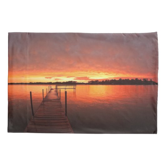 Water | Lake Minnetonka, Minnesota 枕カバー (裏面)