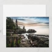 Water | Lake Superior Grand Marais, Minnesota サンキューカード (正面/裏面)