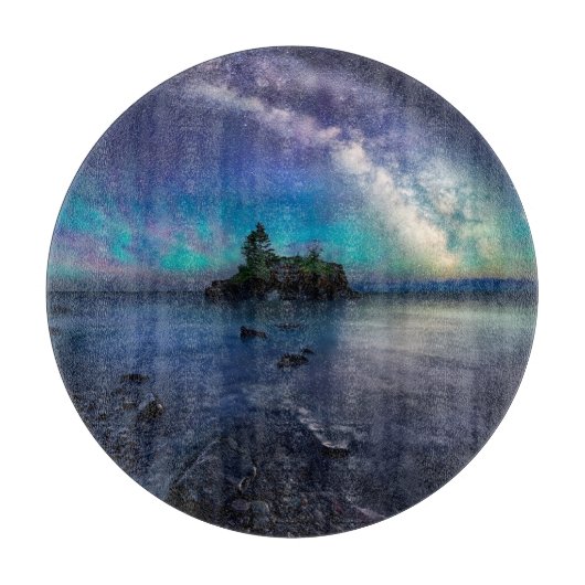 Water | Lake Superior Minnesota カッティングボード (正面)