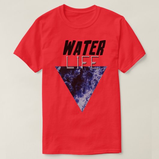 Water life tシャツ (デザイン正面)
