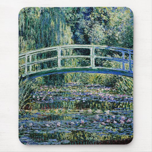 Water Lilies and Japanese Bridge, マウスパッド (正面)