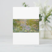 Water Lilies by Claude Monet サンキューカード (スタンド正面)