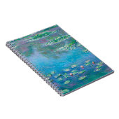 Water Lilies by Claude Monet ノートブック (右側)