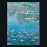 Water Lilies by Claude Monet ノートブック<br><div class="desc">Water Lilies
by Claude Monet</div>