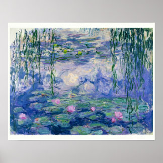 Water Lilies by Monet | 16"x20" ポスター