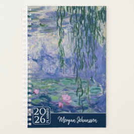 Water Lilies by Monet | Custom Text プランナー手帳