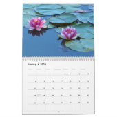Water Lilies Calendar 2026 カレンダー (1月 2026)