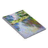 Water-Lilies, famous painting, ノートブック (右側)