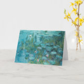 Water Lilies, Fine Art Oil Painting, Claude Monet カード (黄色い花)