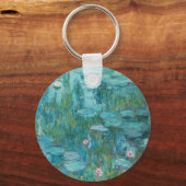 Water Lilies, Fine Art Oil Painting, Claude Monet キーホルダー (正面)