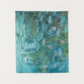 Water Lilies, Fine Art Oil Painting, Claude Monet タペストリー (正面)