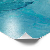 Water Lilies, Fine Art Oil Painting, Claude Monet フォトプリント (角)