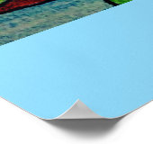 Water Lilies' Reflections  ポスター (角)