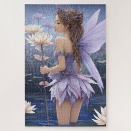 Water Lily Fairy Jigsaw Puzzle  ジグソーパズル