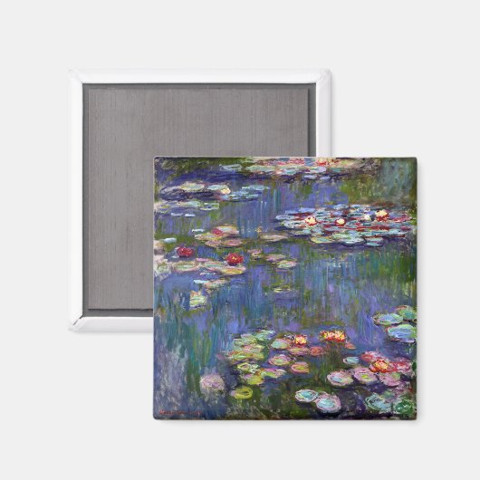 Water Lily Pond, Monet マグネット (正面/裏面)