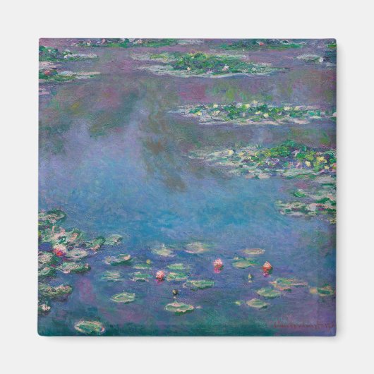 Water Lily Pond, Monet マグネット (正面)