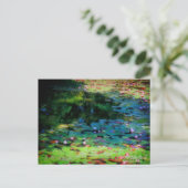 Water-Lily Pond :Postcard ポストカード (スタンド正面)
