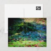 Water-Lily Pond :Postcard ポストカード (正面/裏面)