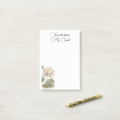 Water Lily post-itノート ポストイット (デスク上)