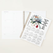 Water Lily & Ruby July Verse – 2026 Full-Year  プランナー手帳 (ディスプレー)