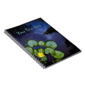 "Water Lily" Spiral Notebook ノートブック (右側)