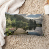 Water | Loch Ard Trossachs National Park ランバークッション (ブランケット)