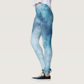 Water Love - Power Yoga Leggings レギンス (左)