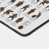 Water Margin Desk Mat: Outlaws デスクマット (コーナー)