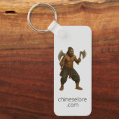 Water Margin Keychain: Li Kui キーホルダー (正面)