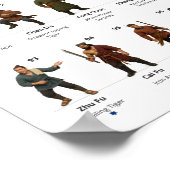 Water Margin Poster ポスター (角)