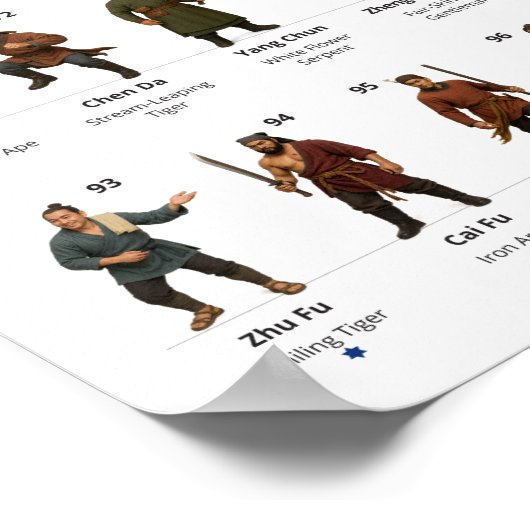 Water Margin Poster ポスター (角)