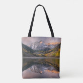 Water | Maroon Bells Colorado トートバッグ (裏面)
