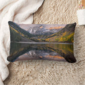 Water | Maroon Bells Colorado ランバークッション (ブランケット)