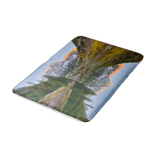 Water | Maroon Bells Lake Aspen Trees バスマット (アングル)