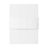 Water Meets Sky Watercolor Wedding 招待状ベリーバンド (裏面例)