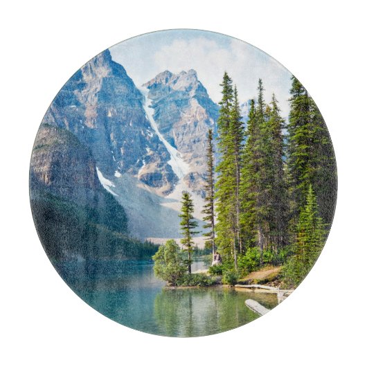 Water | Moraine Lake, Canada カッティングボード (正面)