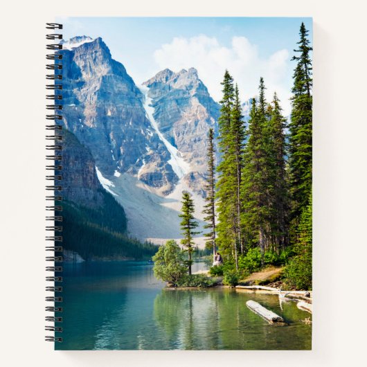 Water | Moraine Lake, Canada ノートブック (正面)