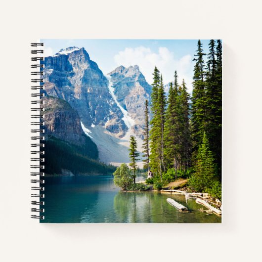 Water | Moraine Lake, Canada ノートブック (正面)