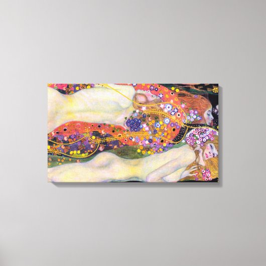 Water Nymphs 2 | Gustav Klimt | キャンバスプリント (正面)