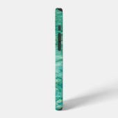 Water ocean sea lacquer river iPhoneケース (左側面)