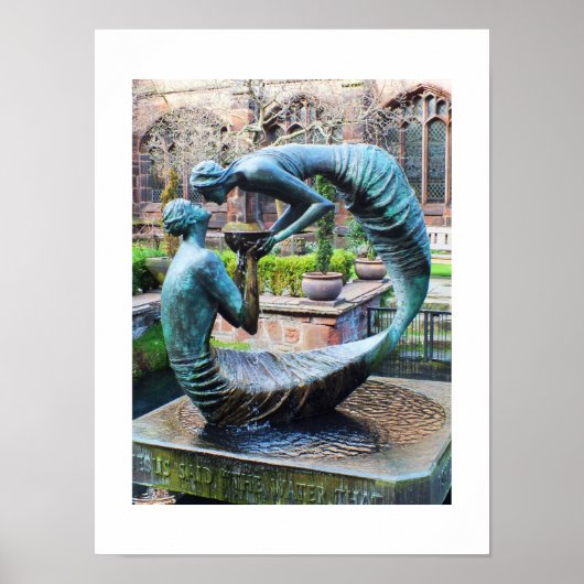Water of Life彫刻 ポスター (正面)