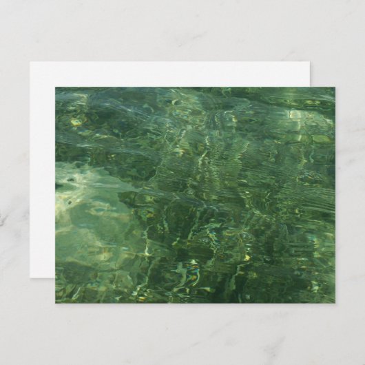 Water over Sea Grass II (Blue and Green)写真 (正面/裏面)