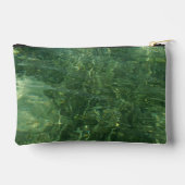 Water over Sea Grass II (Blue and Green)写真 アクセサリーポーチ (裏面)