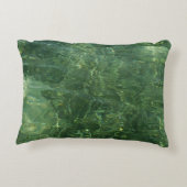 Water over Sea Grass II (Blue and Green)写真 アクセントクッション (裏面)