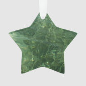 Water over Sea Grass II (Blue and Green)写真 オーナメント (正面)