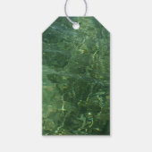 Water over Sea Grass II (Blue and Green)写真 ギフトタグ (正面)