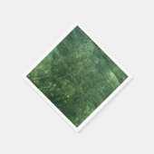 Water over Sea Grass II (Blue and Green)写真 スタンダードカクテルナプキン (角)