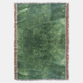 Water over Sea Grass II (Blue and Green)写真 スローブランケット (正面縦)